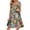 Army Green, variant on WTOBBY Women's Casual Fashion Breathable V-Neck Vest with Pockets Floral Holiday Dress, Summer Style with Lightweight Fabric, Comfortable and Flowy for Vacation Wear,Army Green L