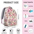 thumbnail image 6 of "Floral Sunflower Backpack for Women - Durable & Water-Resistant, Large Capacity, Laptop Pocket, Wildflower Print, Perfect for College & Work", 6 of 6