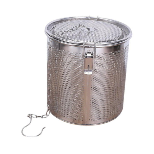 Cesta separadora de condimentos para sopa, filtro para especias, infusor de té de hojas sueltas 18x18 cm