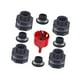 thumbnail image 5 of Adaptador de mamparo, kits de conexión para barriles de lluvia, jardín reutilizable universal 07 pulgadas, 5 of 9