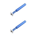 thumbnail image 3 of Eigraketly Golf Groove Sharpener Aleación de aluminio Mango antideslizante Herramienta de limpieza de cuña Azul Type2 NO2 Eigraketly CBP224436, 3 of 6