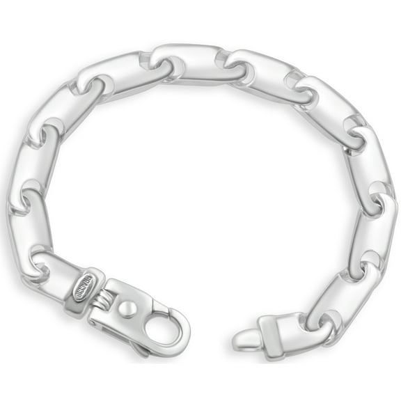 Pompeii Men's 14k Gold (55gram) or Platinum (88gram) Link Bracelet 8.5" (,)