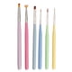 thumbnail image 1 of Juego de pinceles para decoración de uñas, herramientas de diseño para uñas, pincel para esmalte de uñas, pincel artístico y bolígrafo para puntear 2501, 1 of 5