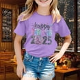 thumbnail image 2 of TZEWGL Tees For Child Print Round Neck Loose Short Sleeve Clothing For Newborns size 4-5T, 2 of 4