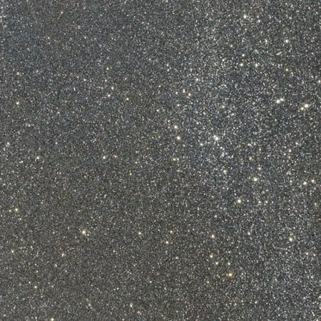 DuoTone Glitter Paper 12"x12"-Charcoal