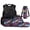 Neon Retro Dinosaur, variant on Yspwyqan Neon Retro Dinosaur 4Pcs Boys Backpack Set with Lunch Box Pencil Case Water Bottle Bag, 17 Inch Multi-Pocket Lightweight Kids Backpack for Elementary Middle School