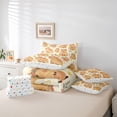 thumbnail image 6 of Erosebridal Funny Animals Capybara 7-Piece Twin Bedding Sets,Cute Flowers Kawaii Floral Bedding Comforter Set For Kids Girls Reversible, 6 of 7