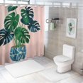 thumbnail image 7 of Pratyus Minimalist Painting Quick-Drying Shower Curtain Set with Hooks for Bathroom Decoration and Hygiene, Home Bathtubs Bathroom Curtain in Various Sizes 60x72, 7 of 7