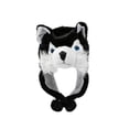 thumbnail image 1 of Sombrero de peluche, regalo de cumpleaños, sombrero de disfraz para accesorio fotográfico, sombrero de cosplay, suministros para fiestas negro, 1 of 8