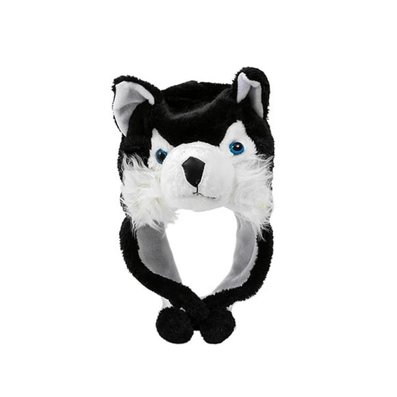 Yinanstore Hat Comfortable Costume Hat for Party Photo Prop Cosplay Stage Performance Black Wolf