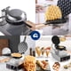 thumbnail image 5 of Máquina de Waffles Bluelander Waflera antiadherente Potencia de 1400 W Temperatura Ajustable 50° - 250° C, 5 of 5