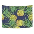 thumbnail image 3 of MYPOP Pineapple Tropical Fruits Tapestry Wall Hanging Decoration Home Decor Living Room Dorm 80x60 inches, 3 of 4