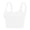 White, variant on Leey-World Sports Bras for Women Large Bust Sports Bras Pack for Women: Padded Support Adjustable Strap Racerback Bra for Workout Gym Yoga Large Bust Orange,A
