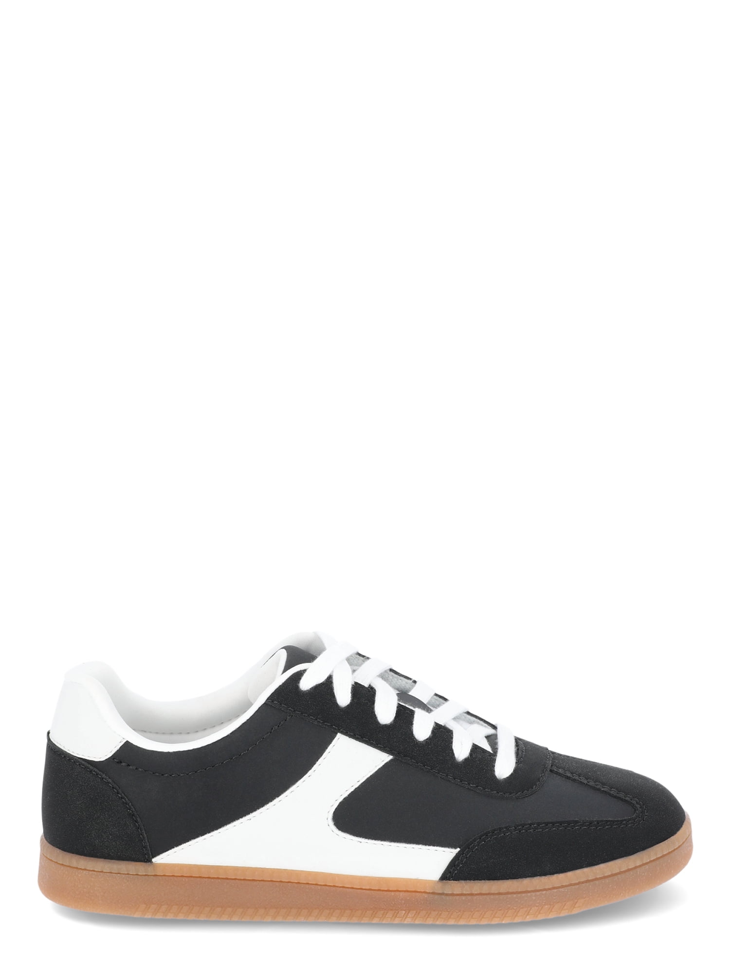 No Boundaries Women's Lace Up Sport Sneakers, Wide Width Available