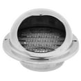 thumbnail image 2 of Stainless steel thickened round wall vent, the air slot cover 80 mm 80mm, 2 of 8
