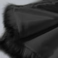 thumbnail image 2 of Ofreoo Womens Winter Coats Faux Vest with Stand Collar ,Fur Jackets,Holiday,Wedding,Party Christmas Gift, 2 of 9