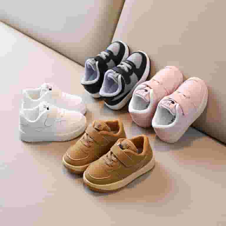 Children's Fashion Sneakers New Kids White Non-slip Casual Children's Fashion Sneakers New Kids White Non-slip Casual