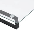 thumbnail image 5 of vidaXL Monitor Stand Black 60x20x8 cm Tempered Glass and Metal, 5 of 5