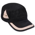 thumbnail image 4 of Sombrero plano unisex de moda Cadet con correa Sunnimix Sombrero Twill Corps, 4 of 8