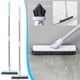 thumbnail image 1 of Fiudx Cepillo para Pisos, Mango Largo para Azulejos, Cabezal Desmontable, Multisuperficie, para Baño, Cocina y Ducha, Acero Inoxidable Duradero, Fácil Agarre, 1 Unidad, 1 of 2
