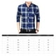 thumbnail image 5 of Camisa a cuadros de manga larga para hombres camisa a cuadros para hombres camisa de ajuste regular para hombres camisa casual para hombres ANGGREK  Otros, 5 of 8