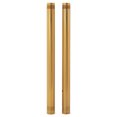 thumbnail image 2 of Tarazon Chrome Gold 43mm Fork Tubes for Harley FXFBS Fat Bo 18-23 FXLRS FXLRST Low Rider, 2 of 5