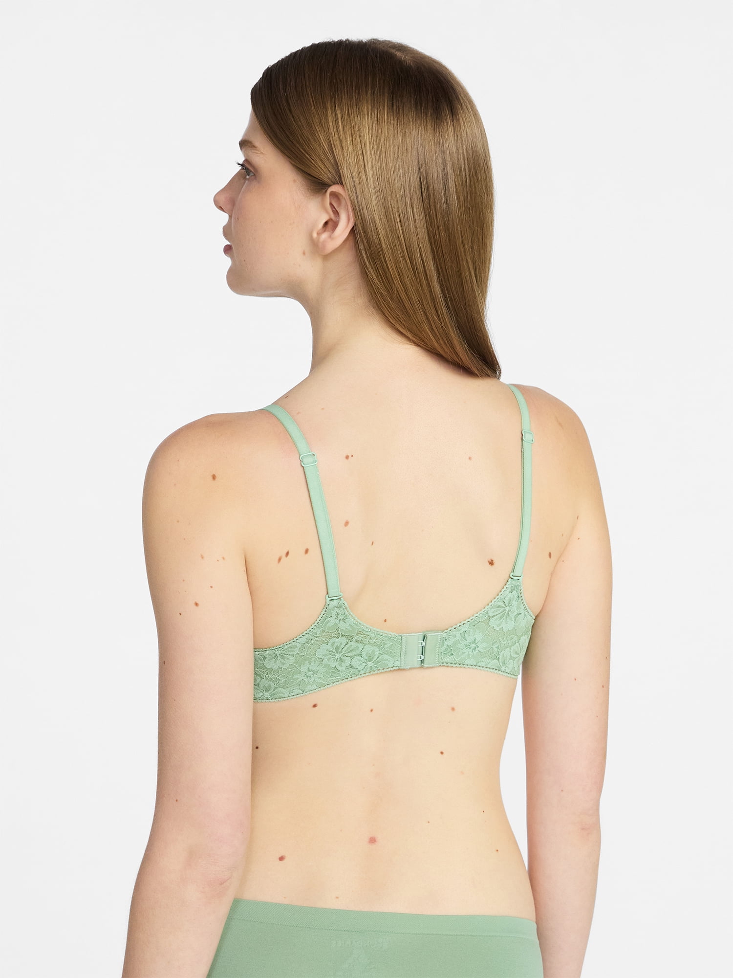 No Boundaries Allover Lace Push Up Bra, Women's 32B-40DD