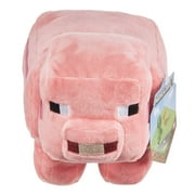 Minecraft Basic Plush Pig Stuffed Animal, Soft Doll Inspired by Video Game Character, 8 inch