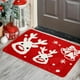 thumbnail image 4 of Christmas Bathroom Carpet Christmas Bathroom Mat Carpet Kitchen Carpet Cute Door Mat Outdoor Indoor Christmas Decoration 15.74x23.62 Inches, 4 of 6
