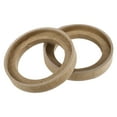 thumbnail image 4 of Unique Bargains 4 Pcs Universal 3.5 Inch Speaker Subwoofer Mounting Spacer Rings Solid Wood Beige, 4 of 6