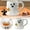 B, variant on 28 oz Fall Halloween Ghost Coffee Mug - Ceramic Halloween Mug Ghostface Coffee Cup with Handle for Kids Adult Halloween Accessories Birthday Christmas Gifts,Happy/Perplexed/Adorkable Face B