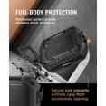 thumbnail image 4 of Funda para AirPods Pro MOBOSI Secure Lock de fibra de carbono a prueba de golpes, 4 of 7
