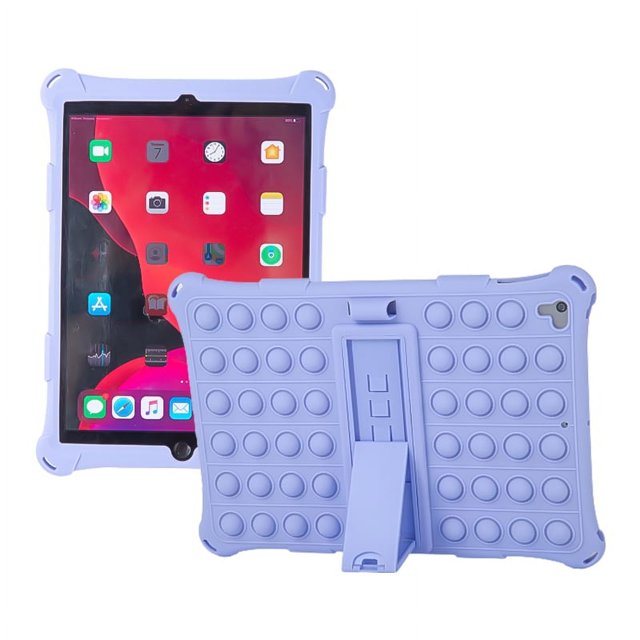 Étui pour Tablette pour iPad 9.7 2018 2017 5th 6th Funda Étui Support pour Enfants pour iPad Air 5 4 10.2 7th 8th 9th 10th Generation Pro 11 Étui Violet iPad Air 4 Air 5