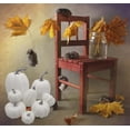 thumbnail image 3 of 8PCS Artificial Pumpkins Decor Plastic Pumpkins Decorations Fall Harvest Thanksgiving/Halloween Holiday Farmhouse Decorations for Home, 3 of 5