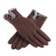 thumbnail image 2 of 1 par de guantes de invierno para mujer, guantes táctil, guantes a prueba para mujeres y niñas, de invierno - marrón Sunnimix Guantes de invierno para mujer, 2 of 8
