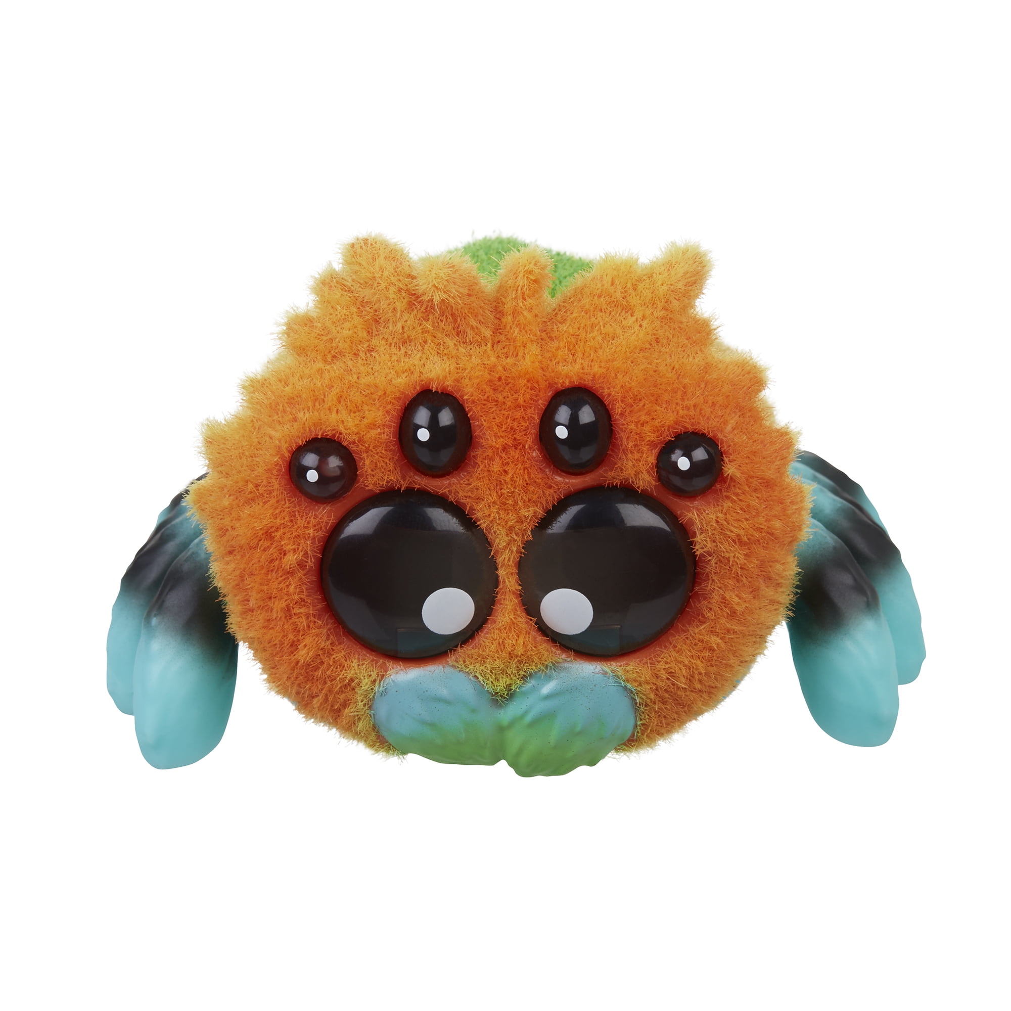 "Fuzzbo" Voice Activated Motion Spider Pet Toy Light Up Eyes Ages 5+ Yellies 