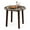 Brown, variant on Gymax 35'' Kitchen Table Round Dining Table w/ Marble-textured Veneer Tabletop White