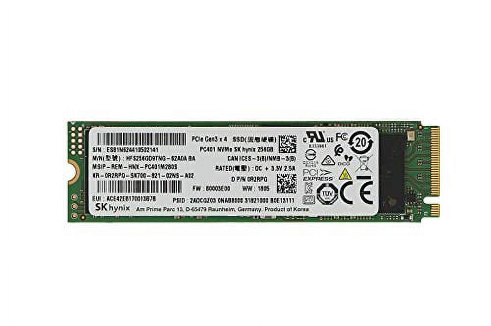 SK．2 Pre-Owned SK Hynix PC601 HFS256GD9TNG-L2A0A 256 GB NVMe 80mm