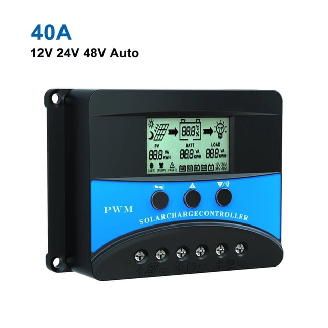 12V 24V 48V Solar Charge Controller 10A 20A 30A 40A 50A 60A PV Panel Regulator Solar Controller ,Widely Used
