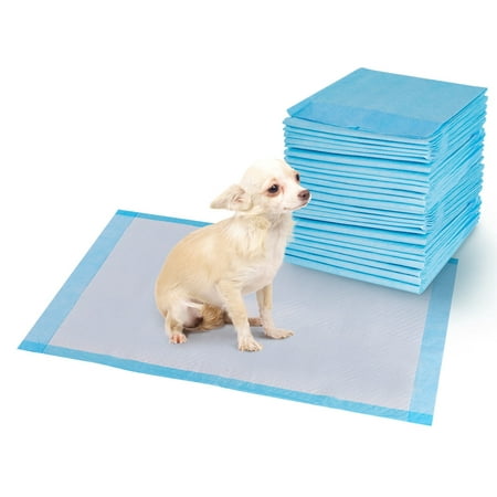 Costway 100 PCS 30''x 36'' Puppy Pet Pads Dog Cat Wee Pee Piddle Pad training (Best Pee Pads For Cats)