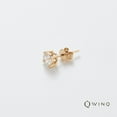 thumbnail image 3 of WINQ Single Solitaire Stud Earring Lab Grown Diamond 14K Gold Each, 3 of 5