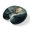 Steel Blue, Slate, Ivory, Ash, variant on Neck Pillow, Black Cat Halloween Memory Foam U-Shaped Travel Pillow for Airplane Car Train Office Nap, Portable Soft Head Neck Support for Sleeping & Reclining Vintage Horror Moon Night