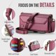 thumbnail image 5 of funda billetera para Samsung Galaxy A71 con Protección RFID, Ranuras para Tarjetas, Pata de Cabra, Correa Desmontable-Funda para teléfono tipo Bandolera con Tapa de Cuero PU a prueba, 5 of 9