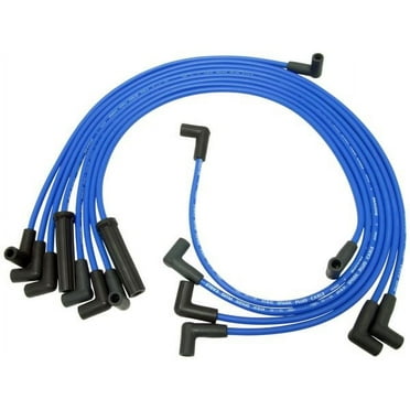 NGK Spark Plug Wire Set P/N 51355 for 1983-1986 Chevrolet C10 K10, 7.99 x 5.98 x 4.05 Inch