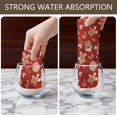 thumbnail image 6 of 6 Pcs Funny Kitchen Towels,Red Christmas Gingerbread and Mitten Pattern Microfiber Dish Towels,Kitchen Tea Towels,Kitchen Towel Set (18" X 26"), 6 of 7
