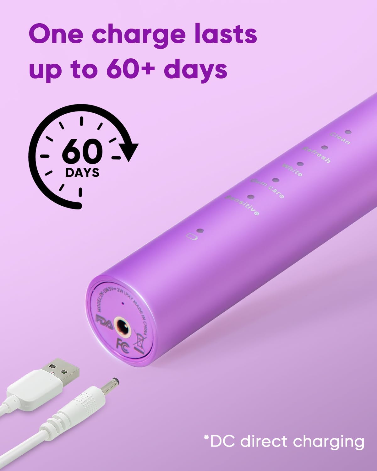 MySmile DY156 Sonic Electric Toothbrush for Adults photo 3