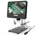 thumbnail image 3 of Andonstar Andonstar AD208S 8.5-Inch Adjustable Digital Microscope with 1280x800 LCD, 1080P HD, Dual LED Lights, Built-in Battery, and 12 Language Support for Precision Work, 3 of 6