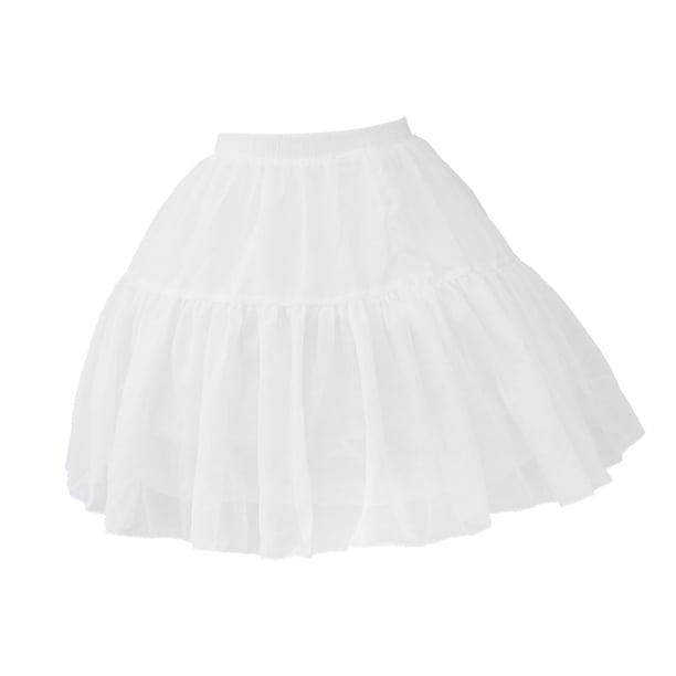 Falda plisada princesa ajustable falda tutú crinolina crinolina blanco SM SunniMix Falda de tutú Crinolina de alforfón