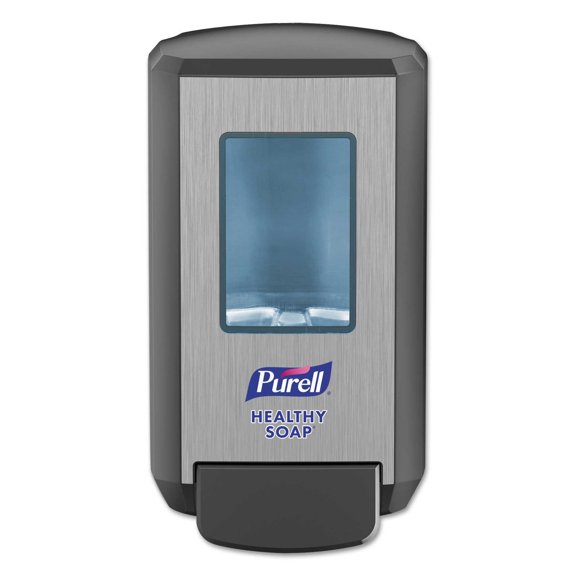 Cs4 Soap Push-Style Dispenser 1250 Ml 4.88" X 8.8" X 11.38" Graphite