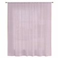 thumbnail image 2 of Purple Striped Sheer Curtains 96 Inches Long, Modern Simple Farmhouse Beige Vintage Light Filering Curtains, Privacy Drapes Simi Floor to Veiling Curtain for Living Room Bedroom Window Treatment, 2 of 9